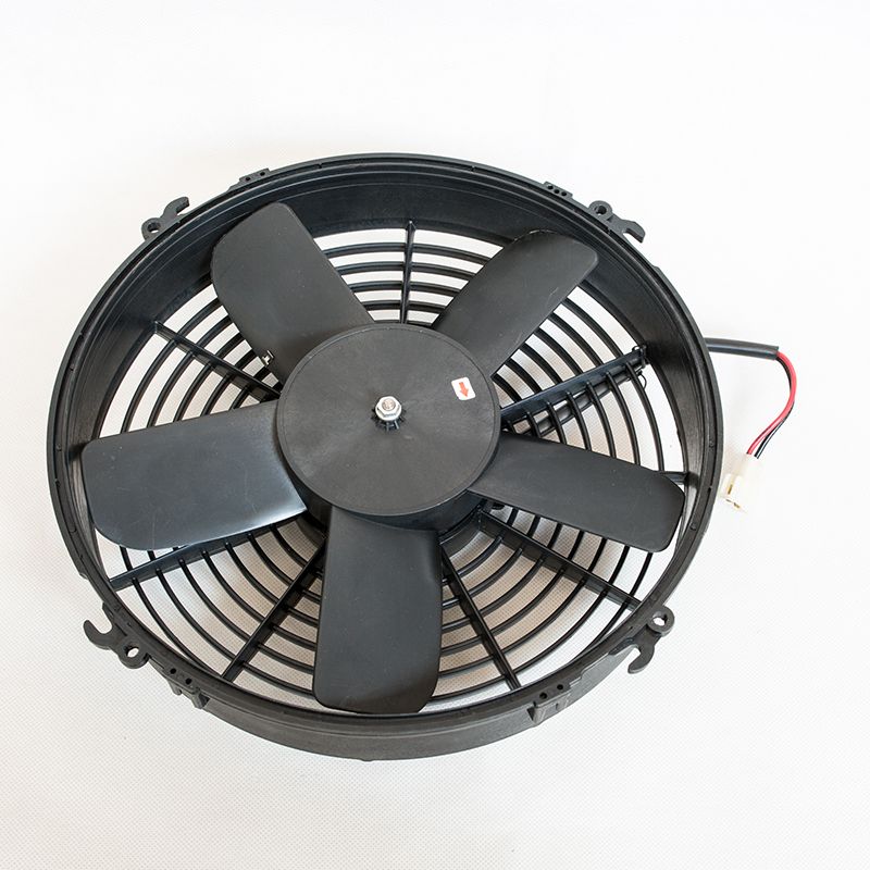 universal automotive suction flow condenser fan na may mesh