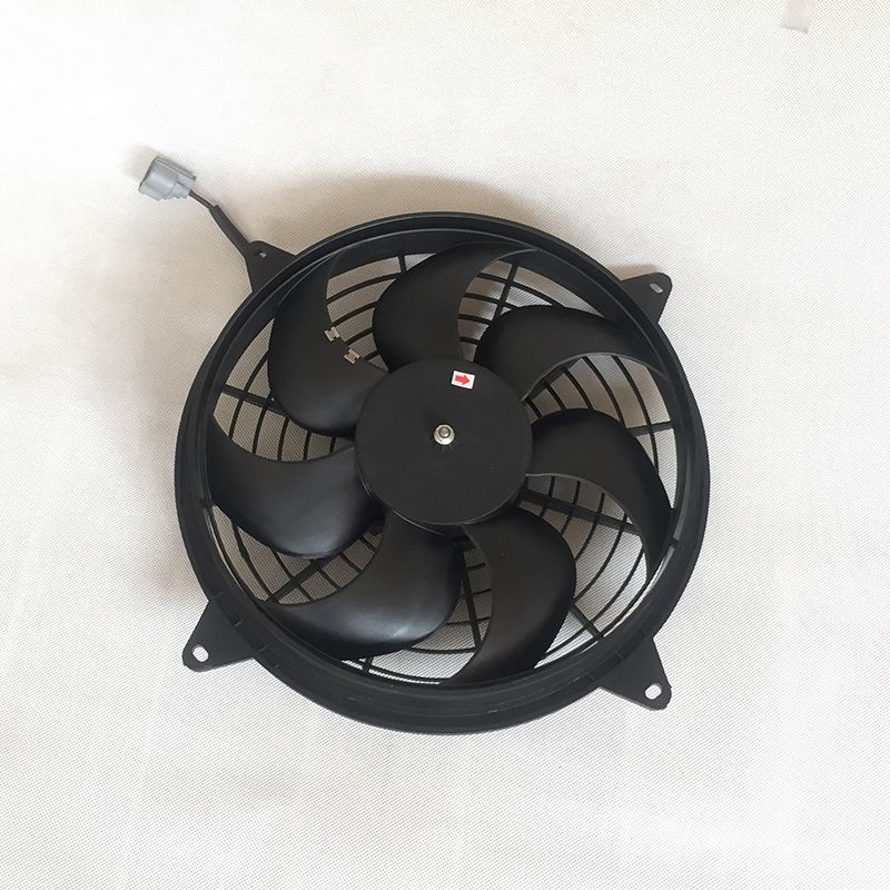 electric fan na may 7 blades 12v/24v jiexin a/c condenser fan